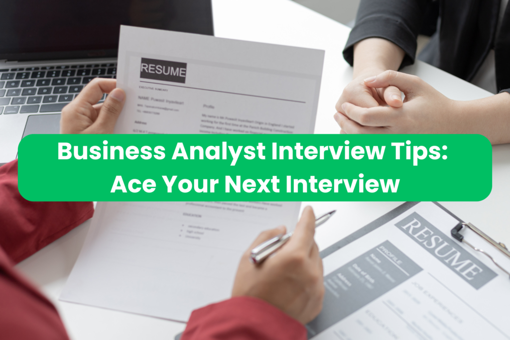 Business Analyst Interview Tips: Ace Your Next Interview | Arsccom Learning | Business Analyst